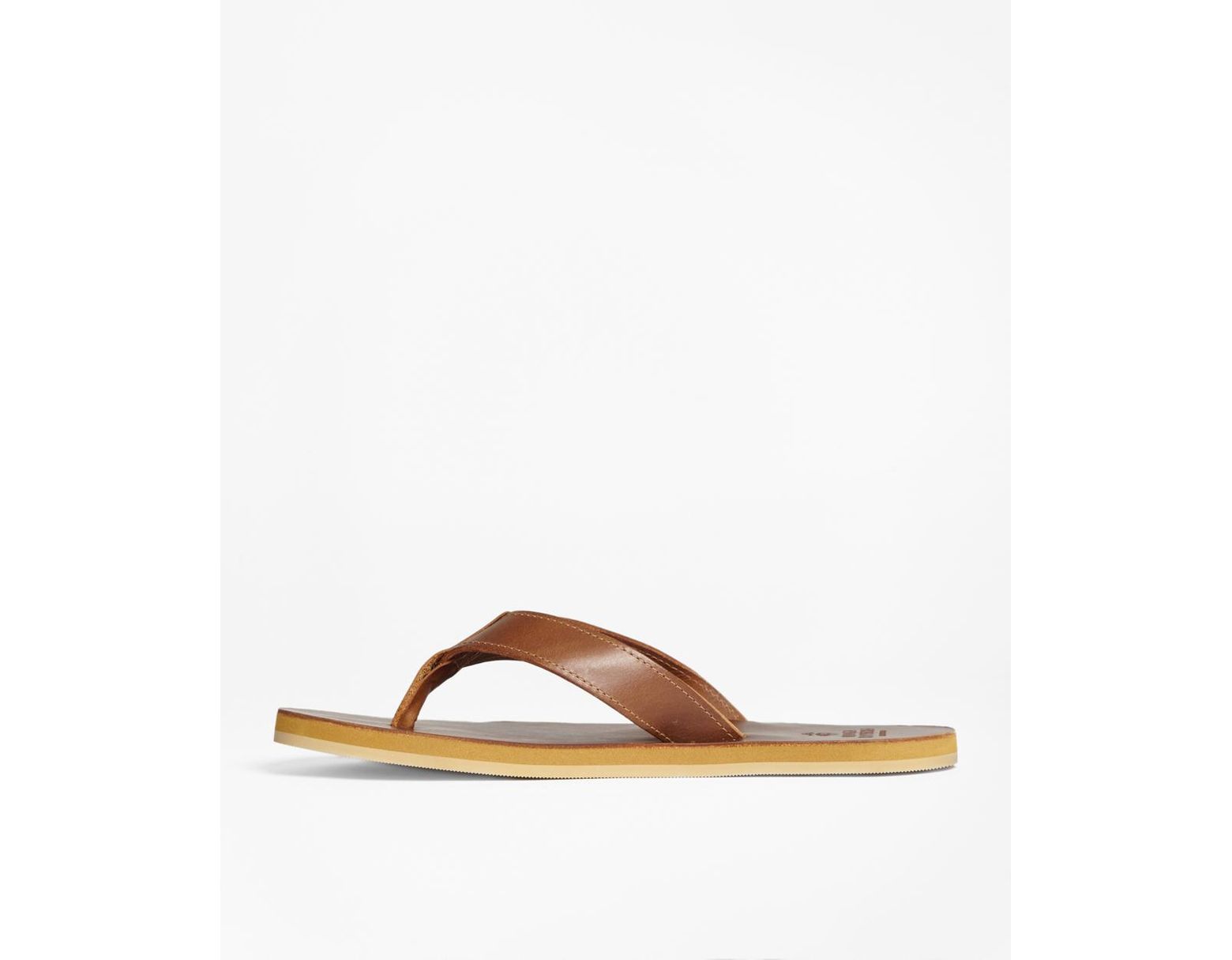 brooks brothers flip flops