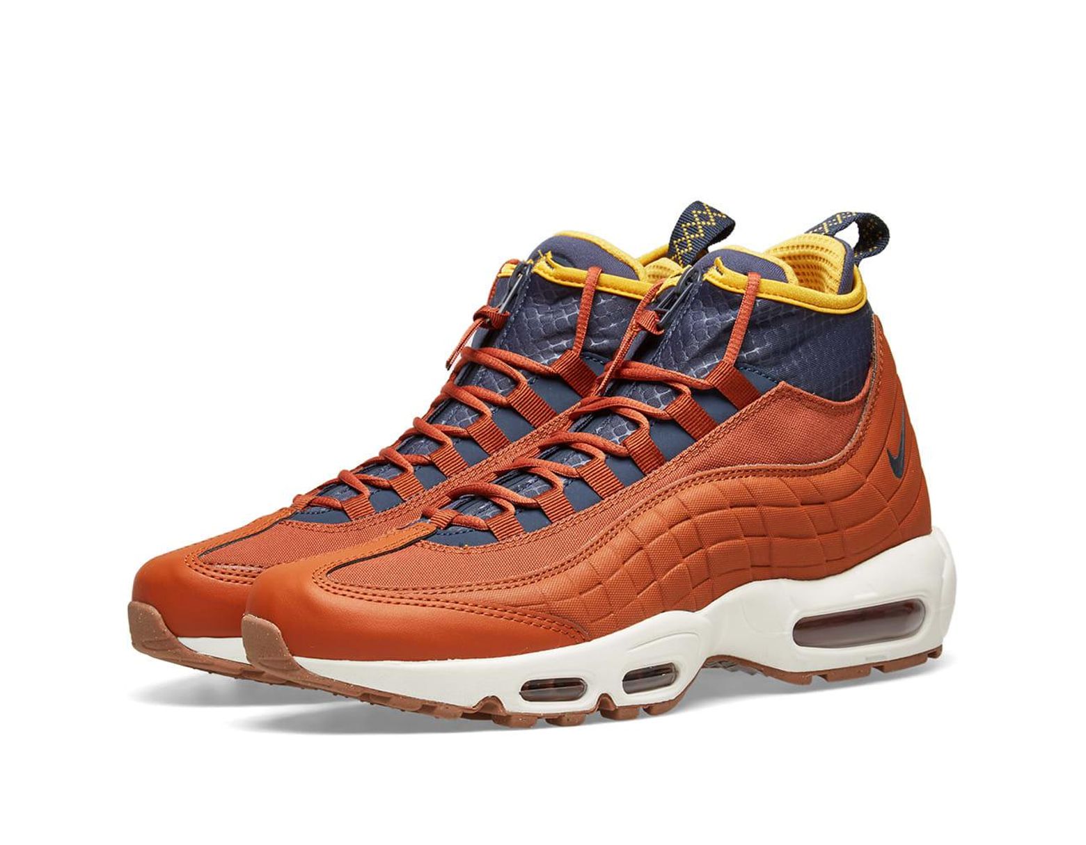 Nike Air Max 95 Sneakerboot in Orange for Men Lyst NIKE AIR MAX 90 SNEAKERBOOT 684722002 | MULTICOLOR | 89,99