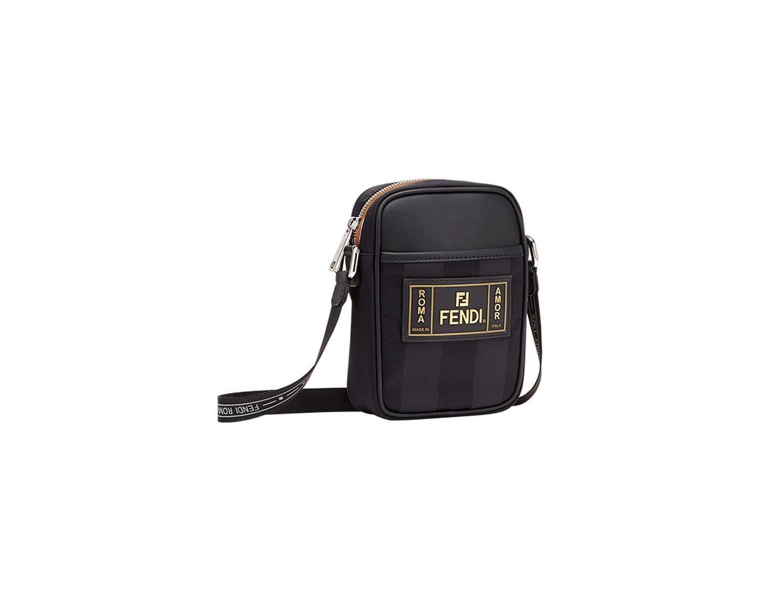 Petit Sac Fendi Homme Bandoulière En Noir Coloris À Pour Lyst 6Ybf7gy