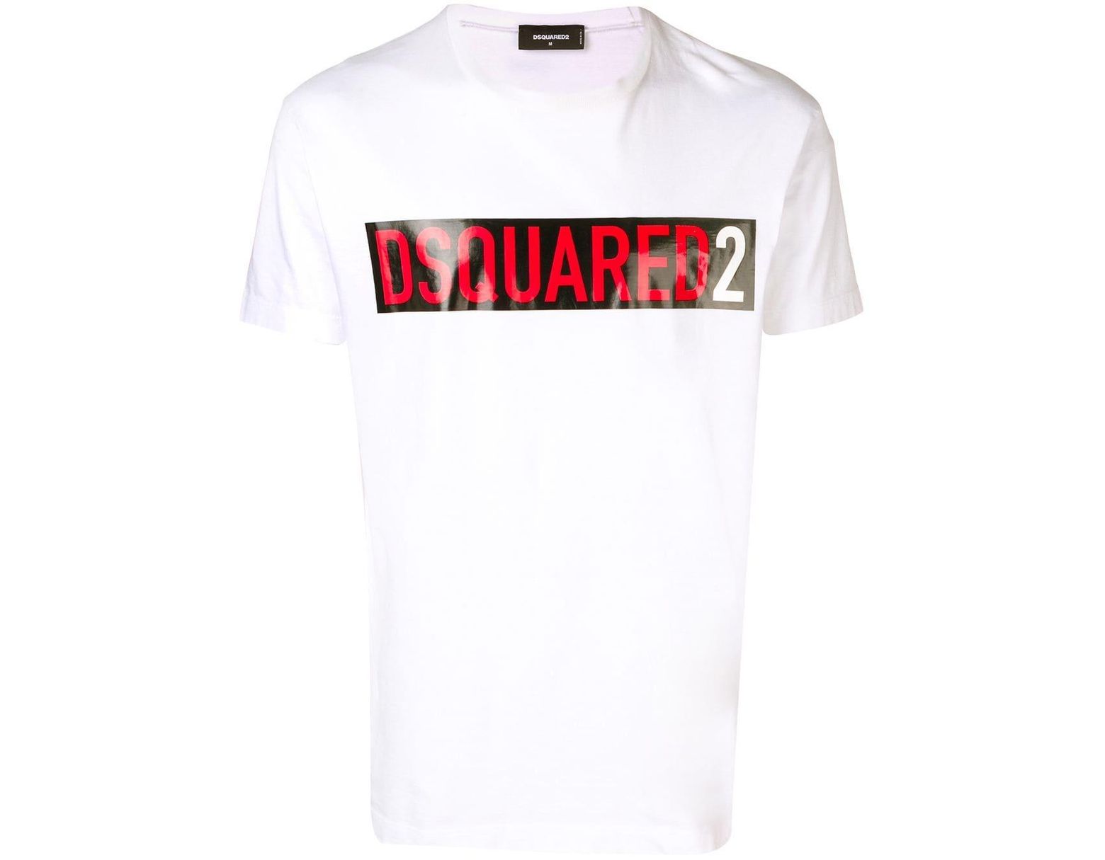 dsquared box logo t shirt