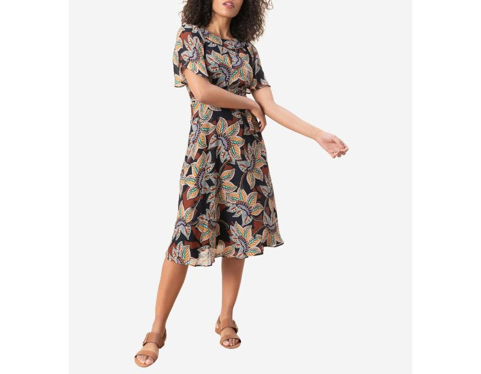 Coloris Catane De Marron Robe Femme MVpUSz