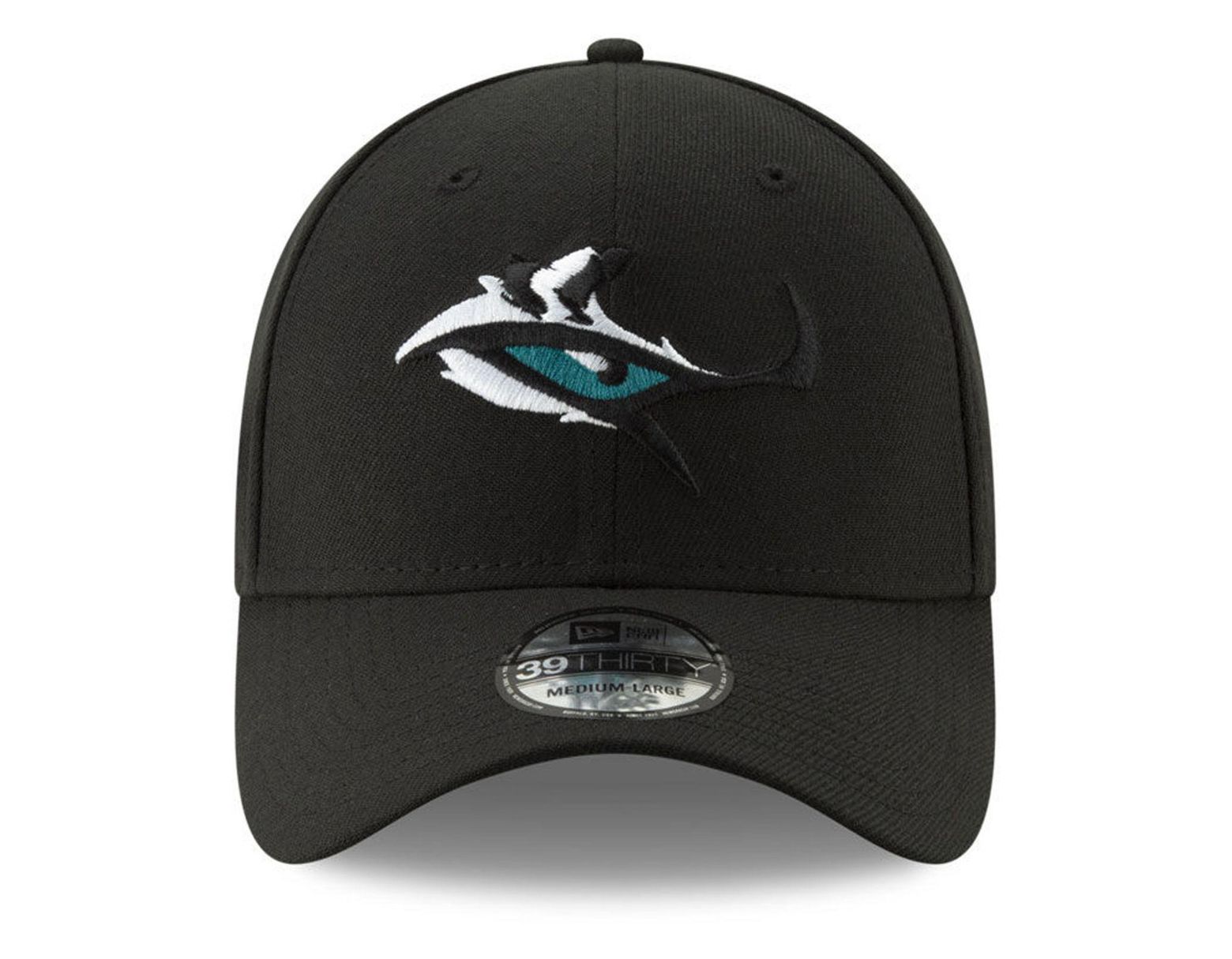 Black Jacksonville Jaguars Logo Elements Collection 39thirty Cap