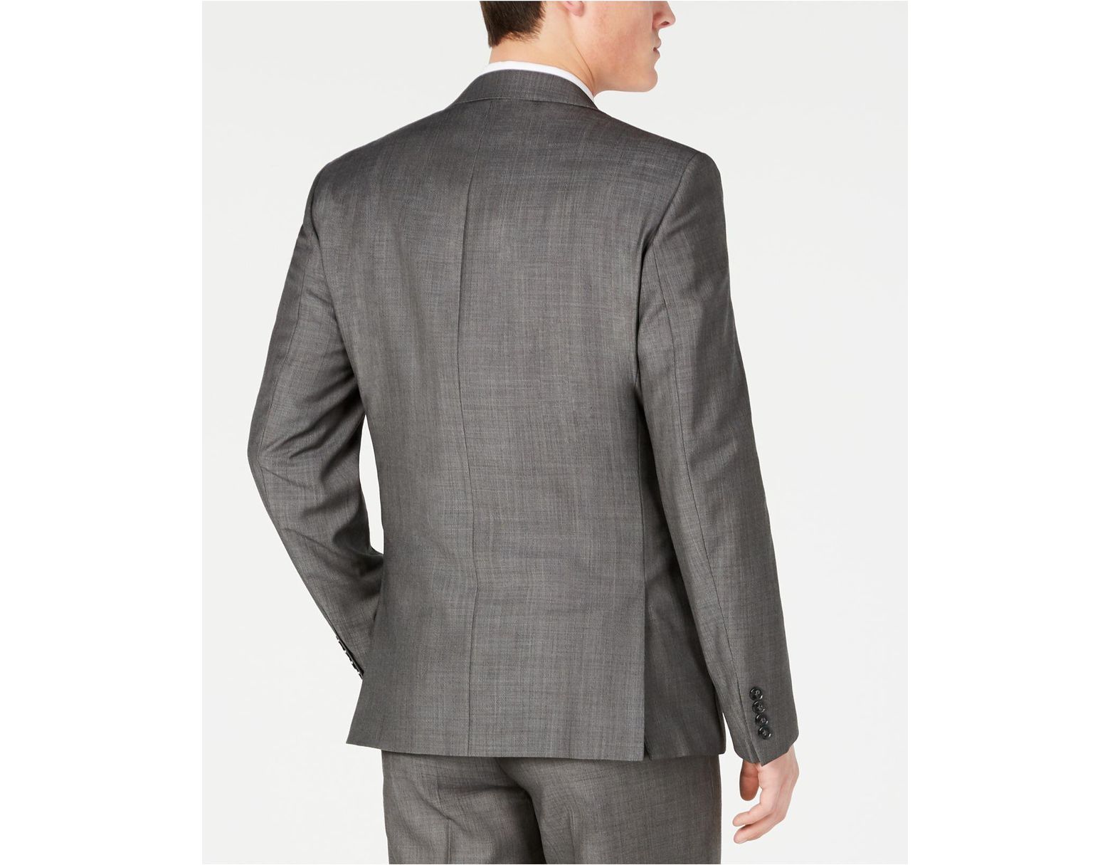 macy's calvin klein x fit suit