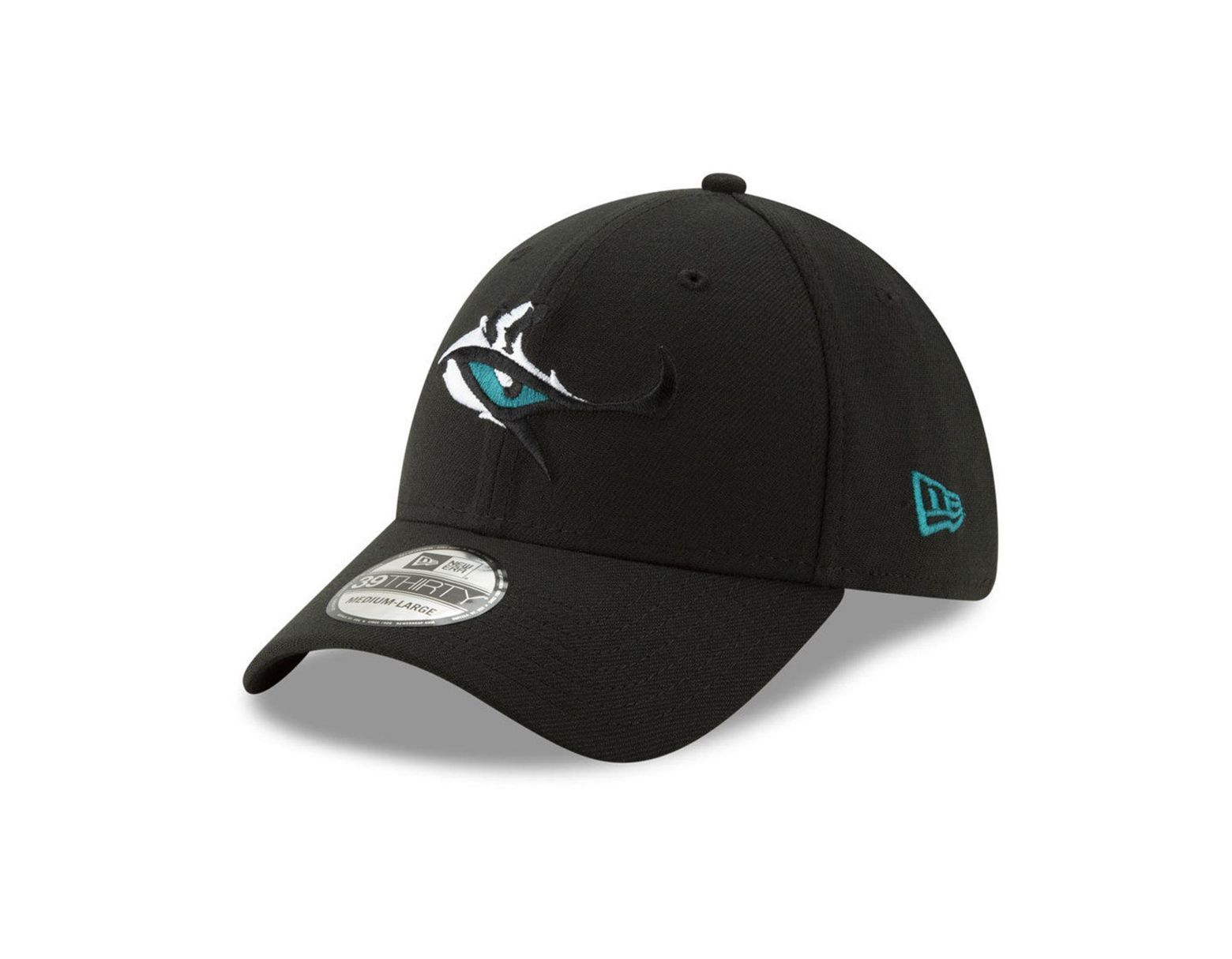 Black Jacksonville Jaguars Logo Elements Collection 39thirty Cap