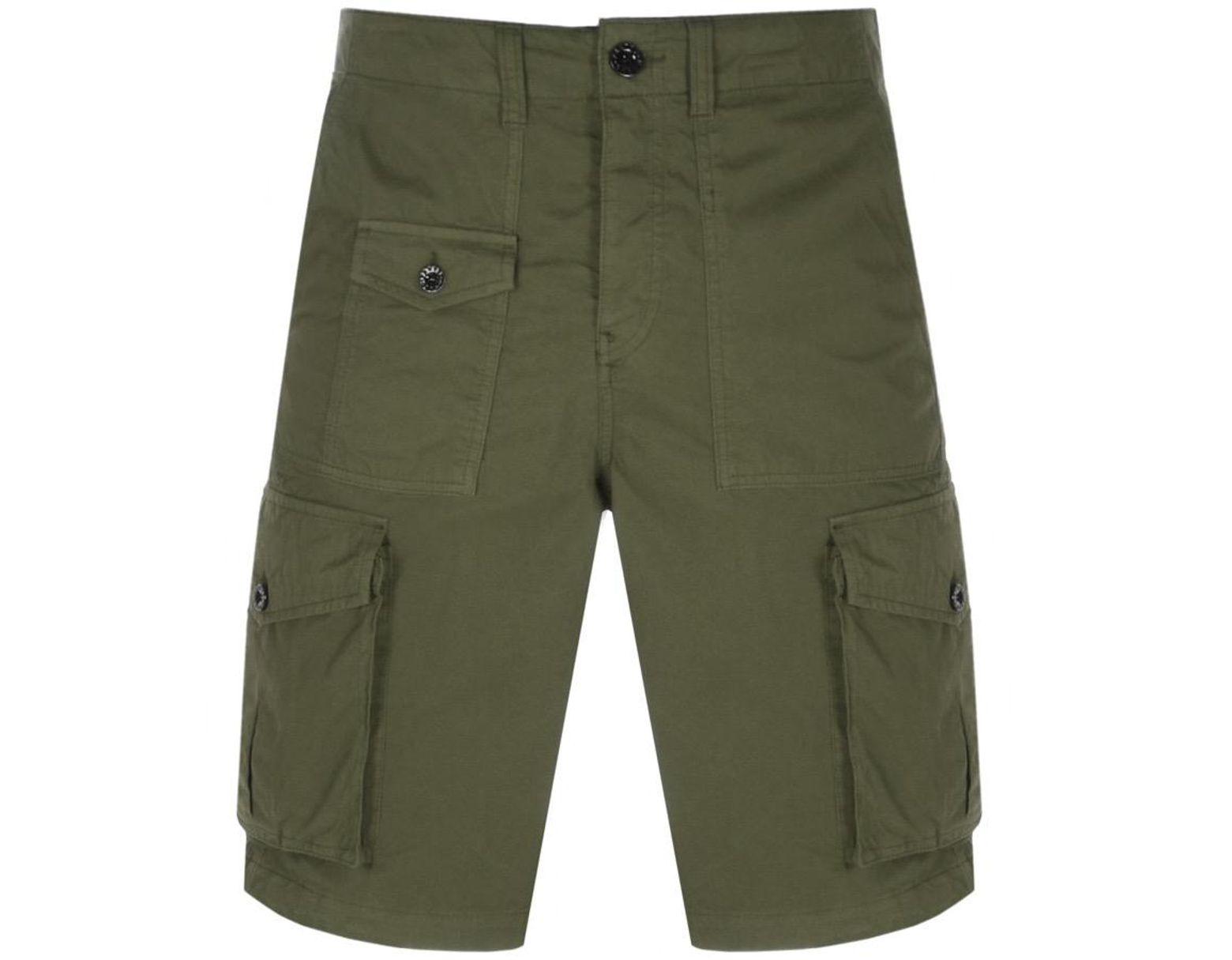 Pretty Green Cargo Shorts Clearance, 50 