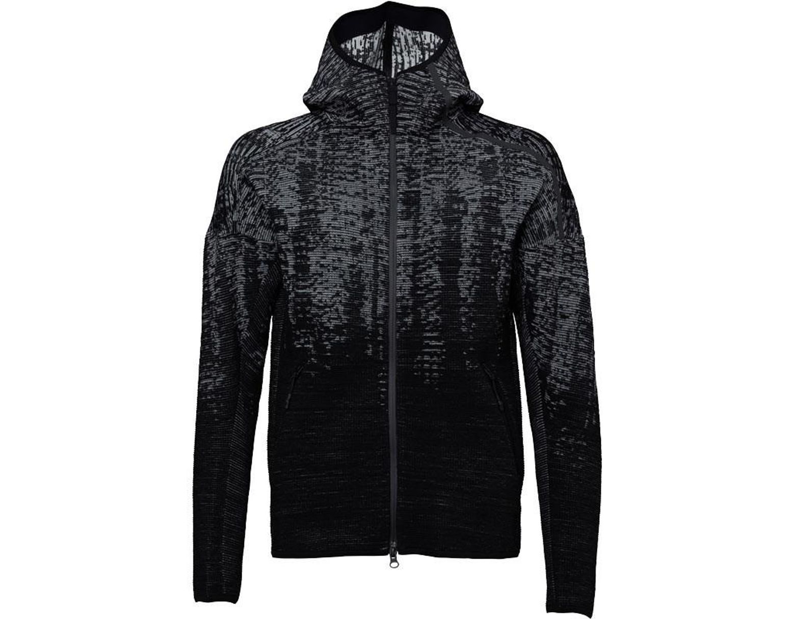 adidas Z.n.e. Pulse Hoody Grey Two in Black Lyst adidas Z.n.e. Pulse Hoody Grey Two in Black Lyst