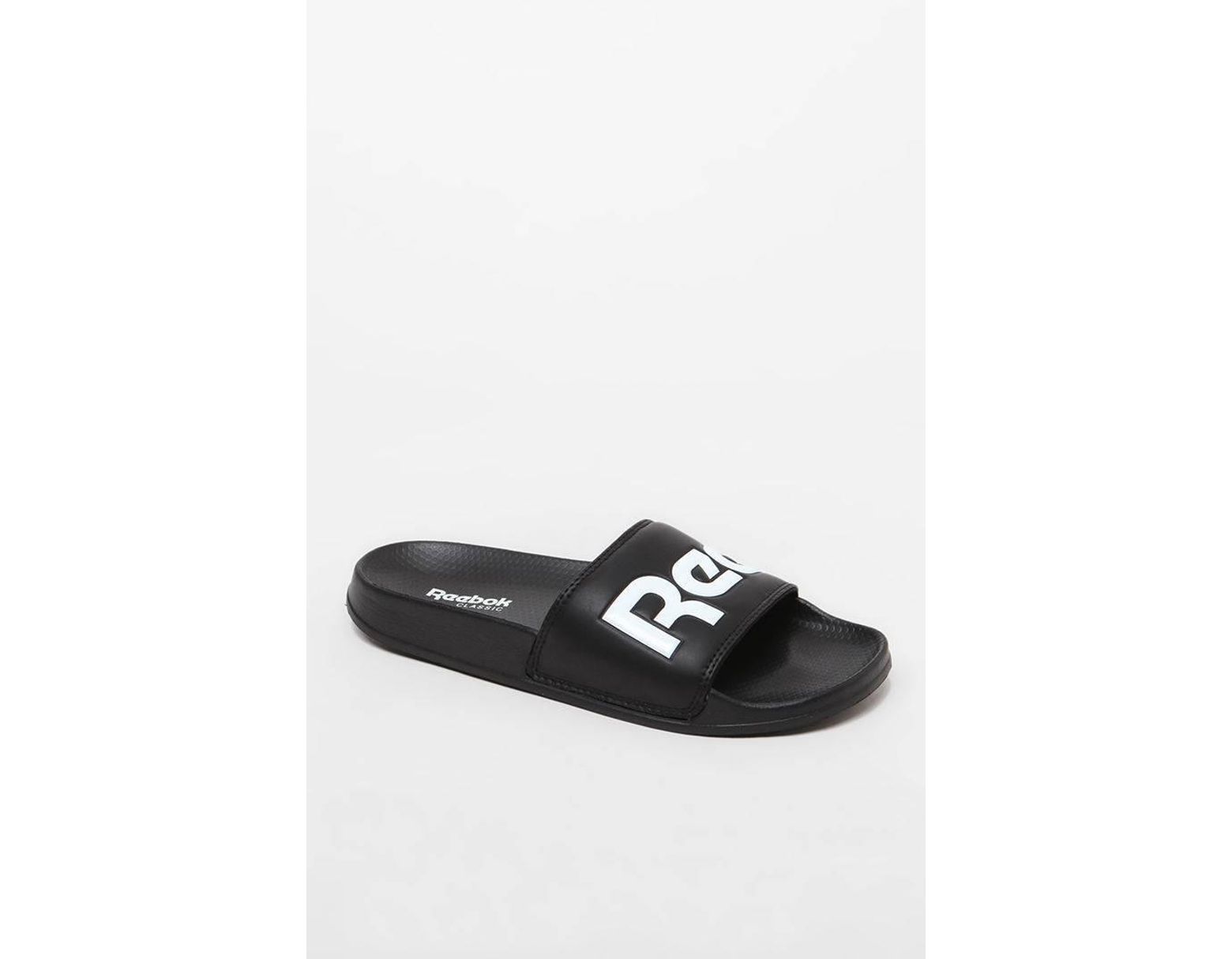reebok zignano men's slide sandals