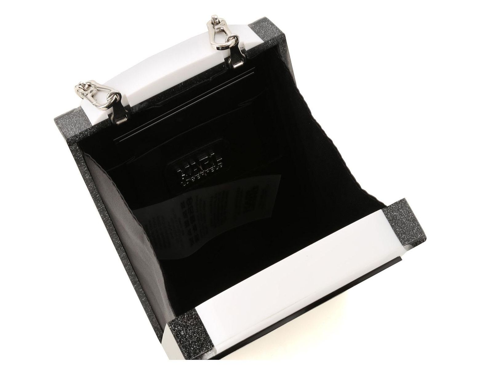 Minaudière Kikonik 31De Lagerfeld Karl Coloris En Noir 4AjqLc3S5R