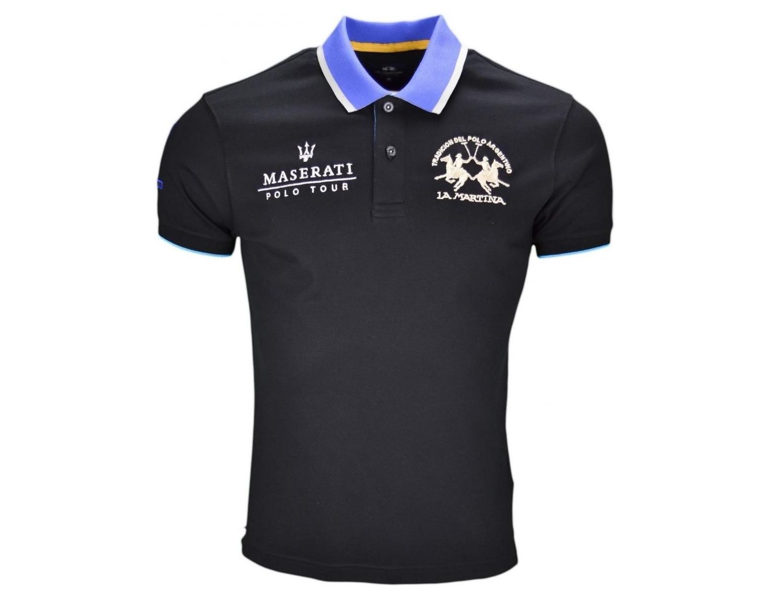 Pour En Noir Maserati Hommes Homme Polo my08OnvwN