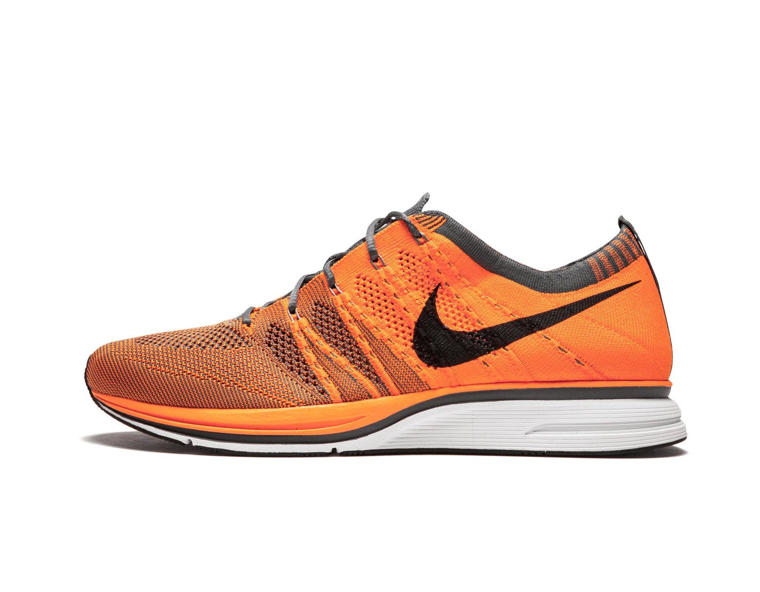 nike flyknit trainer orange