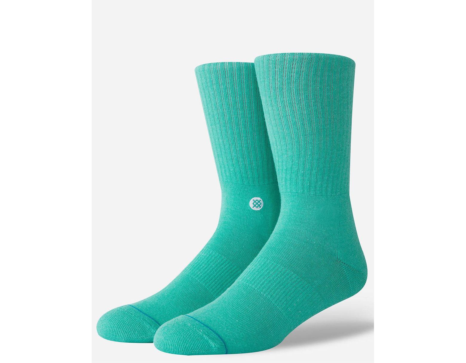 Sea Green Medium Stance Icon Men/'s Socks 6-8.5
