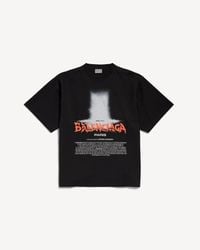 Balenciaga Music Archive Series Connected T-shirt Oversized in