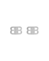 Balenciaga Bb 2.0 xs ohrringe - Weiß