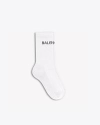 Balenciaga Socks - White