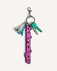 Balenciaga Keychain Energy Bar Charm in Blue | Lyst