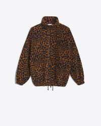 Balenciaga Sweatshirt Oversize Zippé - Marron