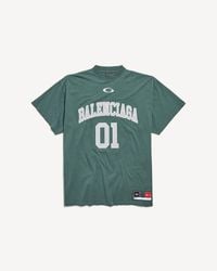 Balenciaga Tbilisi Oversized T-Shirt in Gray for Men | Lyst