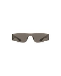 Balenciaga Mono rectangle sonnenbrille - Schwarz