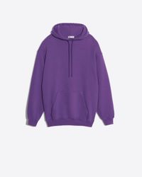 Balenciaga Sweatshirt à Capuche Logo - Violet