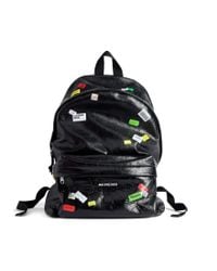 バッグ Balenciaga Canvas Drawstring Backpack Balenciaga Black Backpack Dust Backpack Gym Draw String Bag