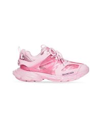 Balenciaga Sneakers track clear sole - Rosa