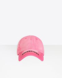 balenciaga hat pink