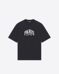 t shirt balenciaga nera