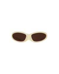 Balenciaga Skin Cat Sunglasses - Brown
