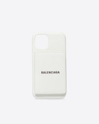 Balenciaga Cash Phone Case - White