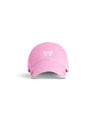 Balenciaga Cap in Pink | Lyst