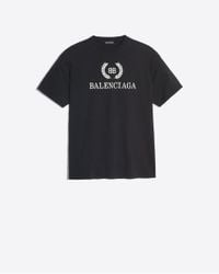 Balenciaga Short sleeve t-shirts for Men - Up to 50% off at Lyst.com