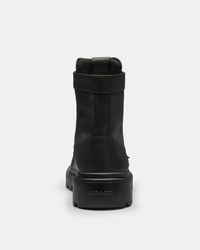 COACH Connor Boots in Black for Men | Lyst UK