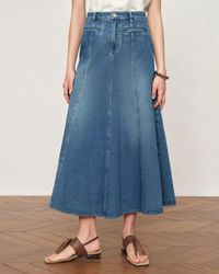 COS Utility A-line Maxi Skirt in Blue | Lyst