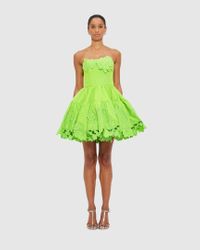 knee length dresses for ladies Leo Lin Skye Bustier Mini Dress – ABC Dress Hire main image 1