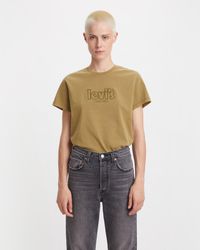 Damen Bekleidung Oberteile T-Shirts Dondup Synthetik T-shirts in Schwarz 