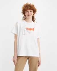 Levi's T Shirt mit Grafik Jet - Schwarz
