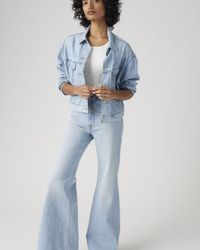 Levi's X Toy Story Ribcage Bell Jeans in Blue | Lyst UK