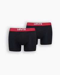 Levi's Caleçons ® unis Lot de 2 Multicolore - Noir