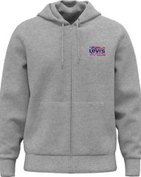 Sudadera De Algodón Con Snoopy Y Capucha Levi's de Algodón de color Negro  para hombre | Lyst