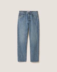 Miu Miu Denim Jeans in Brown | Lyst