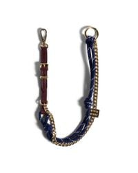 Miu Miu Leather, Cord, And Metal Trick in Blue | Lyst