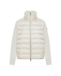 Moncler CARDIGAN REMBOURRÉ - Blanc