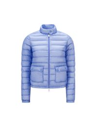 Moncler Lans Short Down Jacket - Blue
