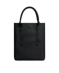 Moncler Aq Drawstring Tote Bag in Black for Men | Lyst