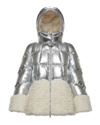 Moncler Capispalla corti - Metallizzato