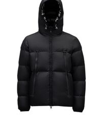 Moncler Montcla Paneled Hooded Jacket - Black