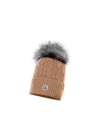 Moncler BONNET À POMPON - Multicolore