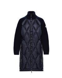 Moncler CARDIGAN REMBOURRÉ - Bleu