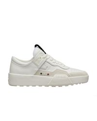 Moncler White Promyx Space Low-top Sneakers | Lyst