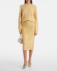 veronica beard yellow beaded dress Veronica Beard Cromwell Mini Dress | Ecru Multi